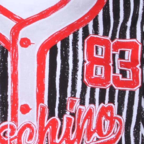 26SS 모스키노 반팔 티셔츠 261ZZ070902413888 Red - MOSCHINO