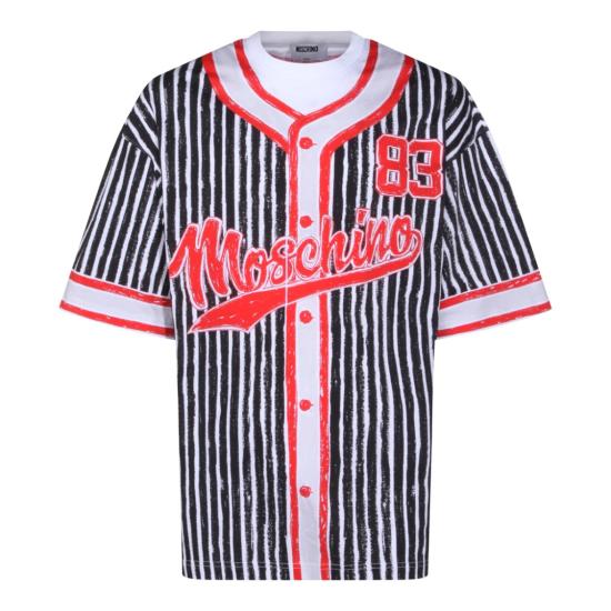 26SS 모스키노 반팔 티셔츠 261ZZ070902413888 Red