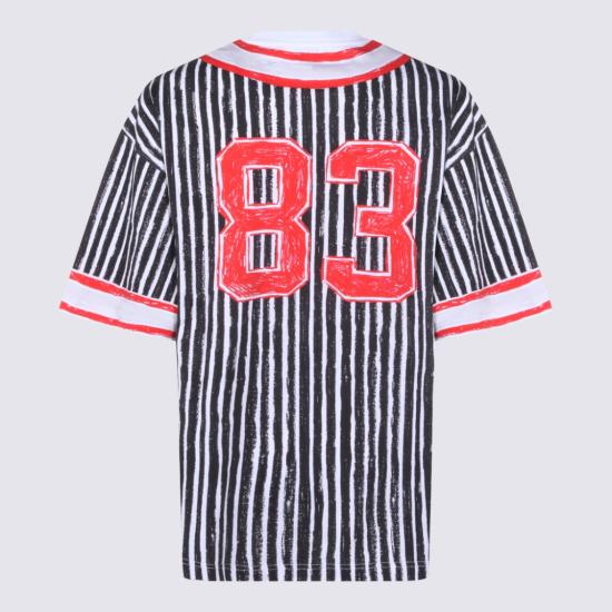 26SS 모스키노 반팔 티셔츠 261ZZ070902413888 Red - MOSCHINO