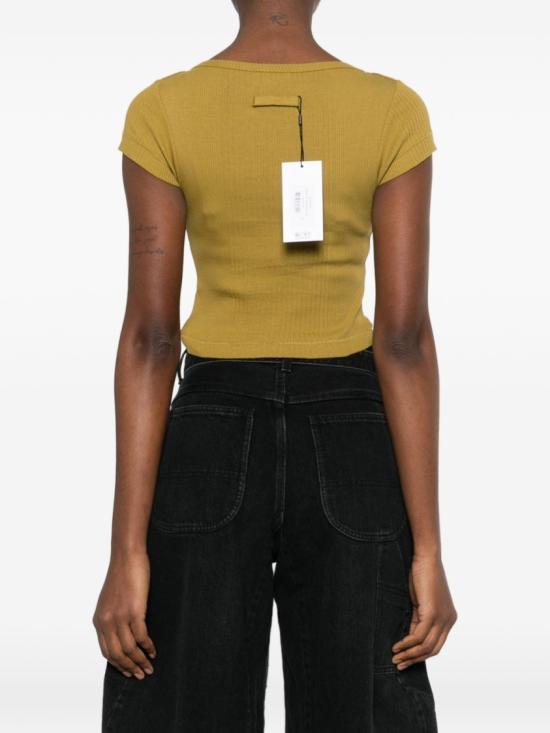 26SS 장 폴 고티에 반팔 티셔츠 TO429 J014 40 Green - JEAN PAUL GAULTIER