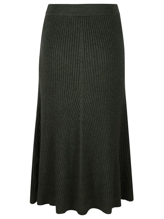 26FW 빅토리아 베컴 롱 스커트 1425KSK006803B Green