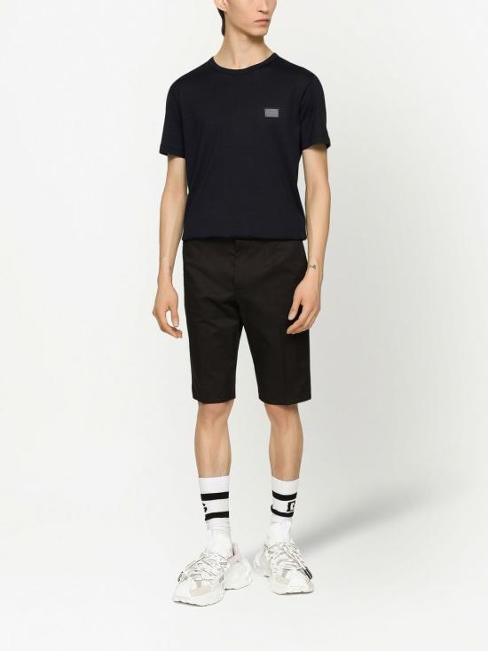 26SS 돌체앤가바나 반팔 티셔츠 G8PT1T G7F2IB0665 Blue - DOLCE & GABBANA