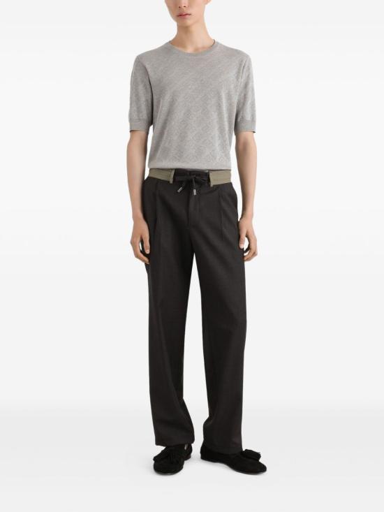 26SS 돌체앤가바나 반팔 티셔츠 GXX03T JBSO9V0545 Grey - DOLCE & GABBANA