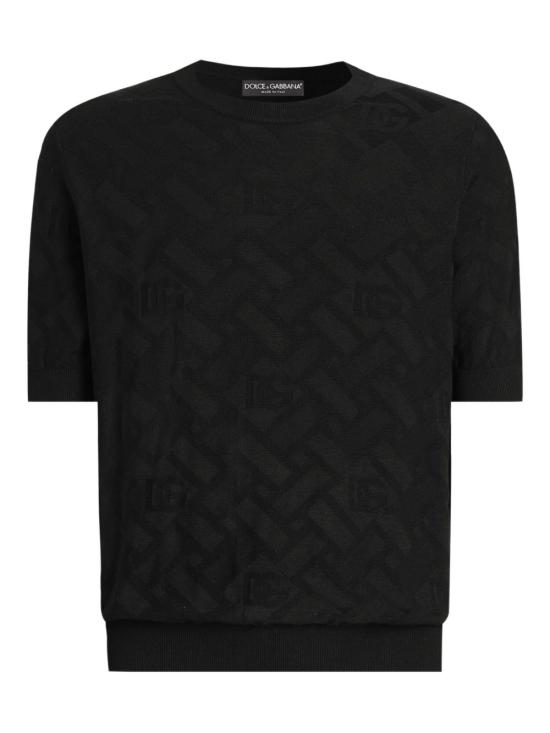 26SS 돌체앤가바나 반팔 티셔츠 GXX03T JBSOCN0000 Black