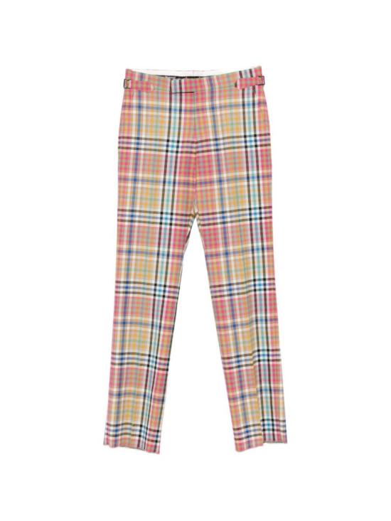 26SS 비비안웨스트우드 스트레이트 팬츠 2F01000R W01CD O215 Multicolor