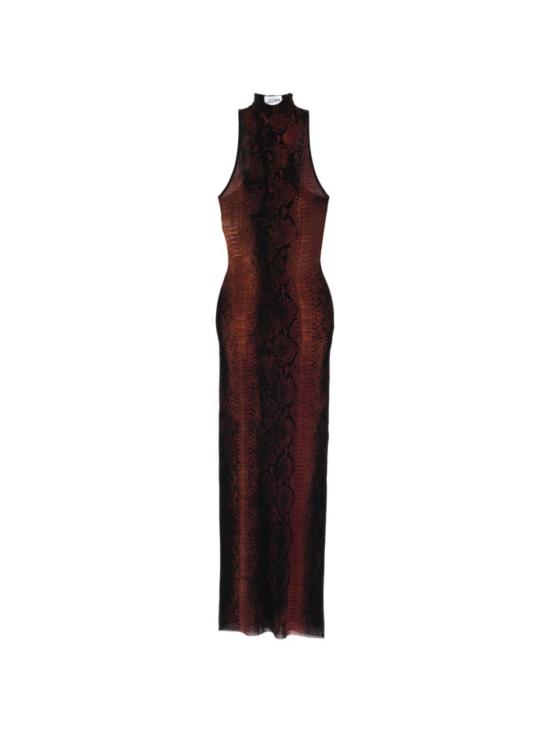26SS 장 폴 고티에 롱 원피스 DR109 M012P 6000 Brown