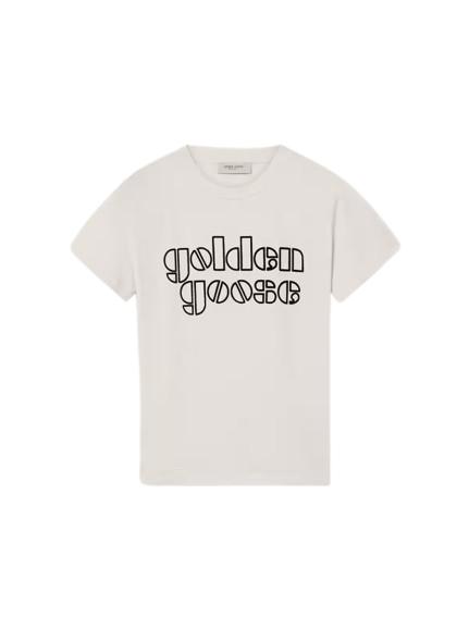 26SS [키즈] 골든구스 티셔츠 GKP01403 P002433 11560 White