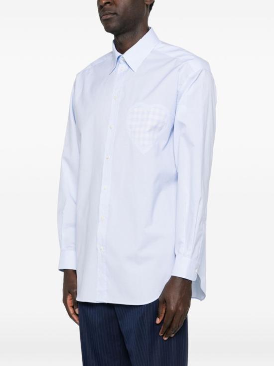 26SS 모스키노 긴팔 셔츠 A0205 0236 3266 White - MOSCHINO