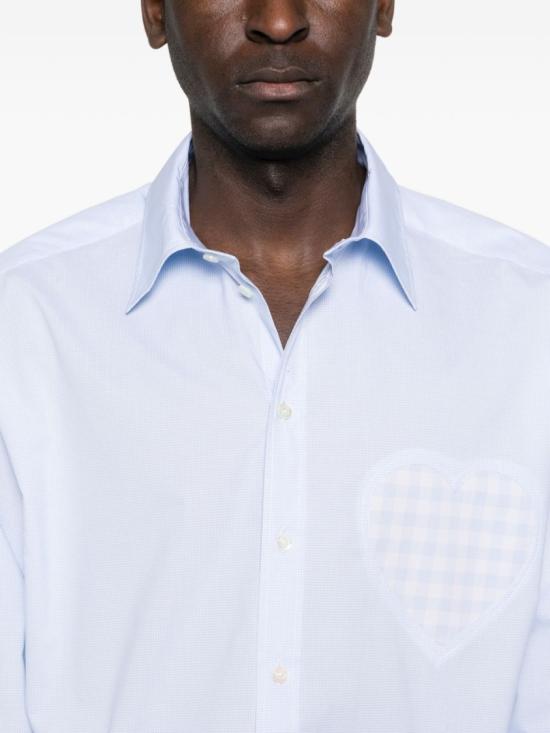 26SS 모스키노 긴팔 셔츠 A0205 0236 3266 White - MOSCHINO