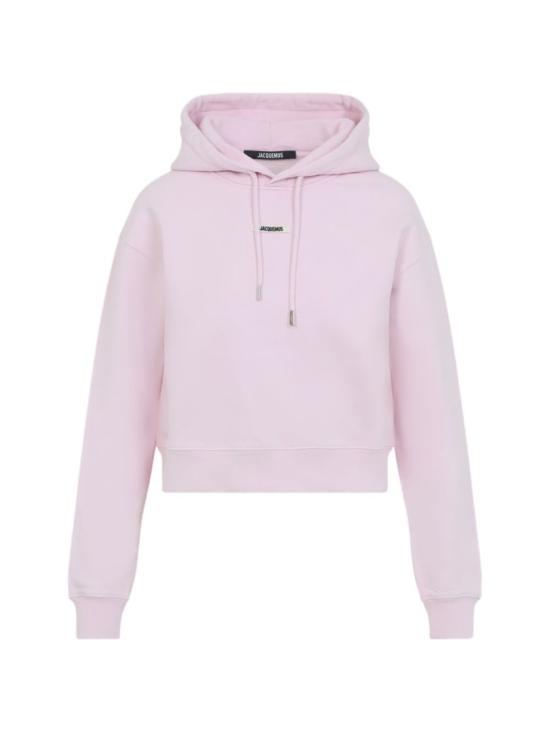 26SS 자크뮈스 르 그로그랭 후드 티셔츠 HOW00247AJ00109 431 Pink