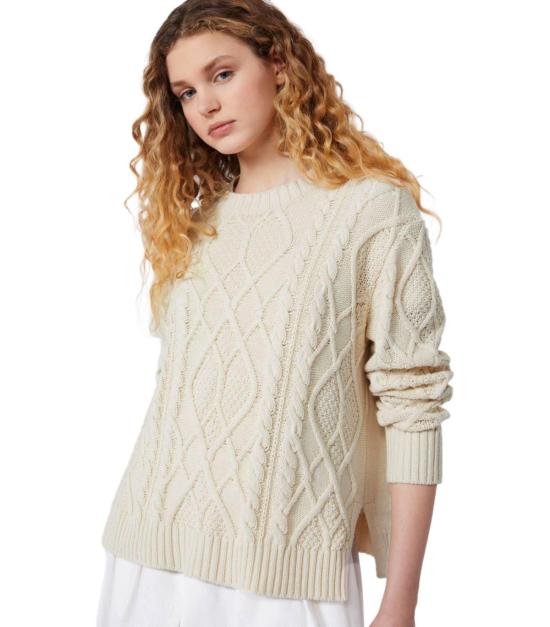 26SS 위켄드막스마라 스웨터 2615361231600 001 XS Beige - WEEKEND MAX MARA