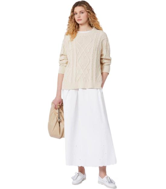 26SS 위켄드막스마라 스웨터 2615361231600 001 XS Beige - WEEKEND MAX MARA