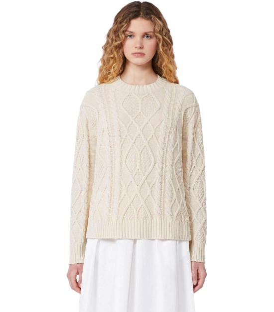 26SS 위켄드막스마라 스웨터 2615361231600 001 XS Beige - WEEKEND MAX MARA