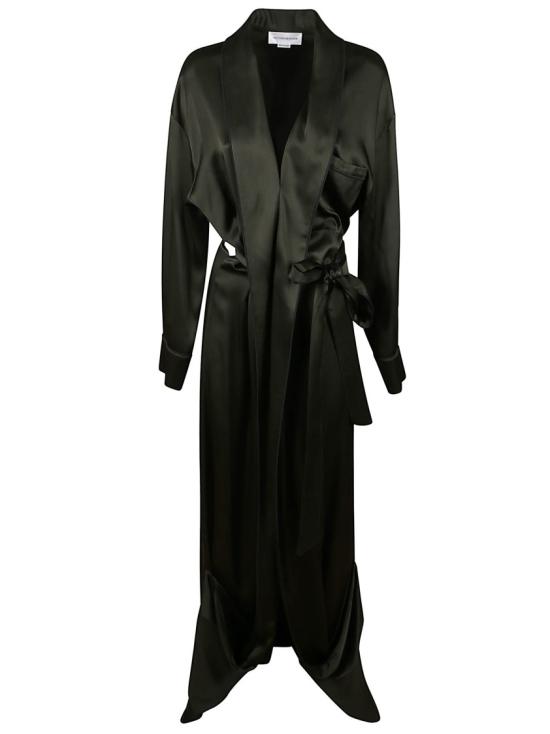 26FW 빅토리아 베컴 롱 원피스 1425WDR007005A Green