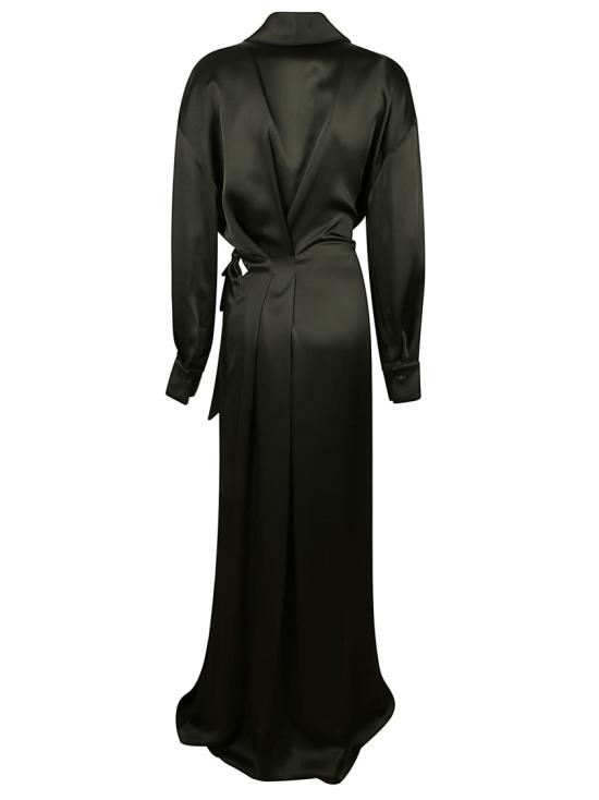 26FW 빅토리아 베컴 롱 원피스 1425WDR007005A Green - VICTORIA BECKHAM