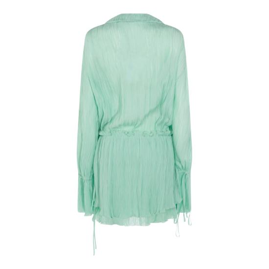 26SS 블루마린 숏 원피스 P622A771AN0477 Green - BLUMARINE