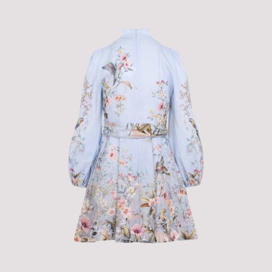 26SS 짐머만 미디 원피스 9142DC261 Blue - ZIMMERMANN