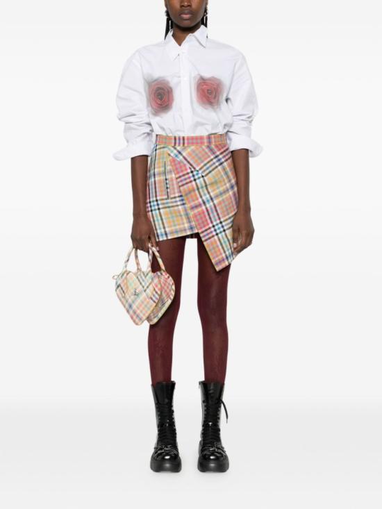 26SS 비비안웨스트우드 미디 스커트 1K01002R W01CD O215 Multicolor - VIVIENNE WESTWOOD