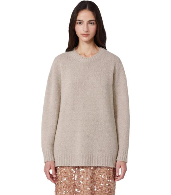 26SS 위켄드막스마라 스웨터 2615361161600 001 XS Beige - WEEKEND MAX MARA