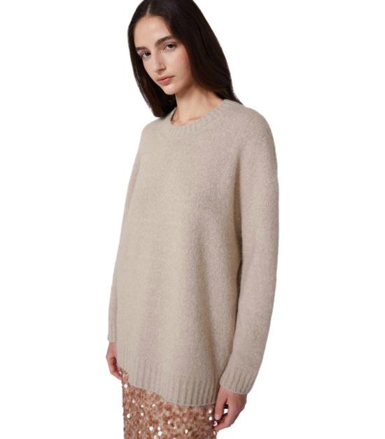 26SS 위켄드막스마라 스웨터 2615361161600 001 XS Beige - WEEKEND MAX MARA