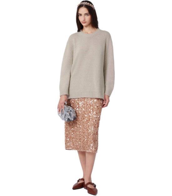 26SS 위켄드막스마라 스웨터 2615361161600 001 XS Beige - WEEKEND MAX MARA