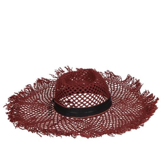  카타르지 모자 P23CAT12 Burgundy - CATARZI