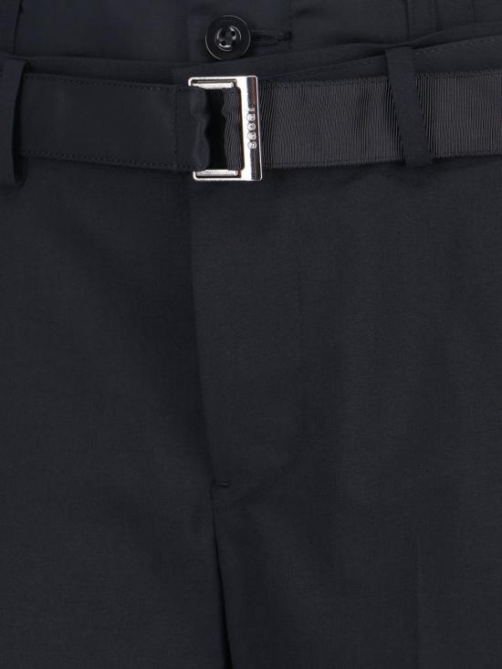 26SS 사카이 스트레이트 팬츠 26 08291 001 Black - SACAI