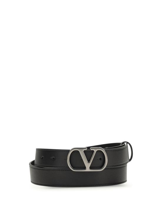 26SS 발렌티노 가라바니 가죽 벨트 8Y2T0SM3BQT 0NO Black
