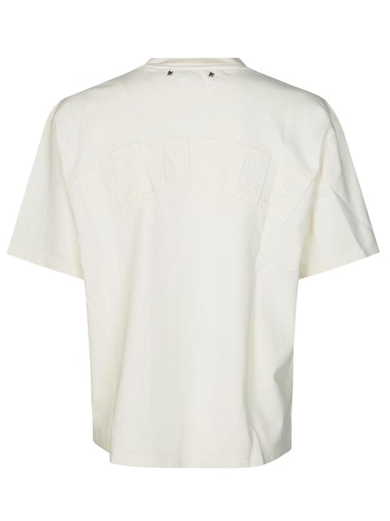 26SS 골든구스 반팔 티셔츠 GWP01874P001576 11560 BIANCO - GOLDEN GOOSE