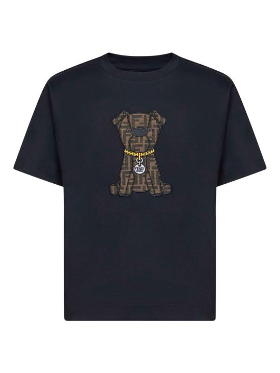 26SS 펜디 반팔 티셔츠 FY0936 AW0P F0QG0 Blue