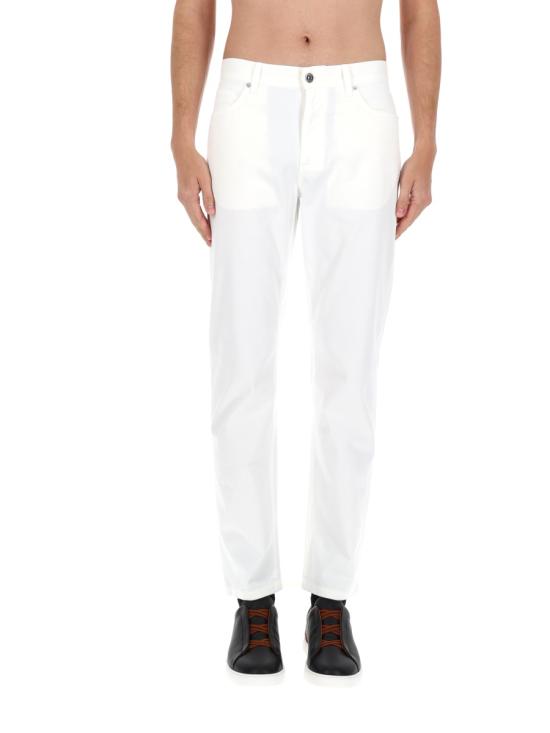 26SS 에르메네질도제냐 데님 팬츠 E8PZW CITYBCO WHITE - ERMENEGILDO ZEGNA