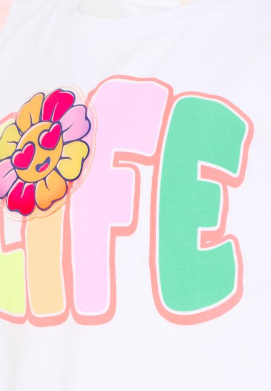 26SS [키즈] 빌리블러쉬 티셔츠 U21943 10P WHITE - BILLIEBLUSH