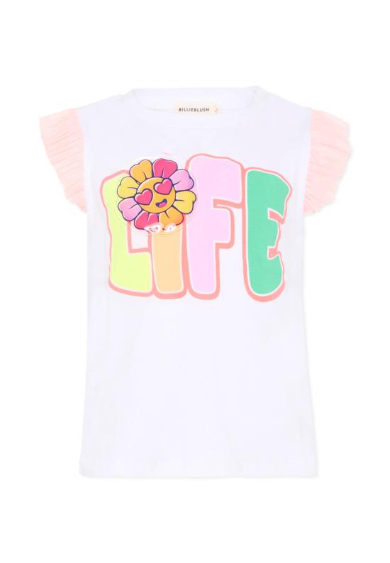 26SS [키즈] 빌리블러쉬 티셔츠 U21943 10P WHITE