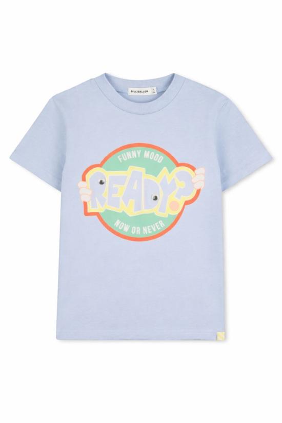 26SS [키즈] 빌리블러쉬 티셔츠 U21706 79L LIGHT BLUE - BILLIEBLUSH