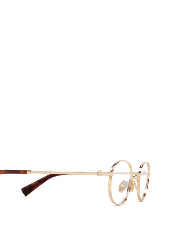 26FW 요지 야마모토 안경 YY042 C02 SHINY JAPANESE GOLD - YOHJI YAMAMOTO