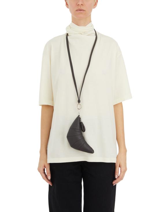 26SS 르메르 소프트 그레인드 레더 크로스바디 크루아상 코인 퍼스 NSL0054LL0018BR490 Brown - LEMAIRE