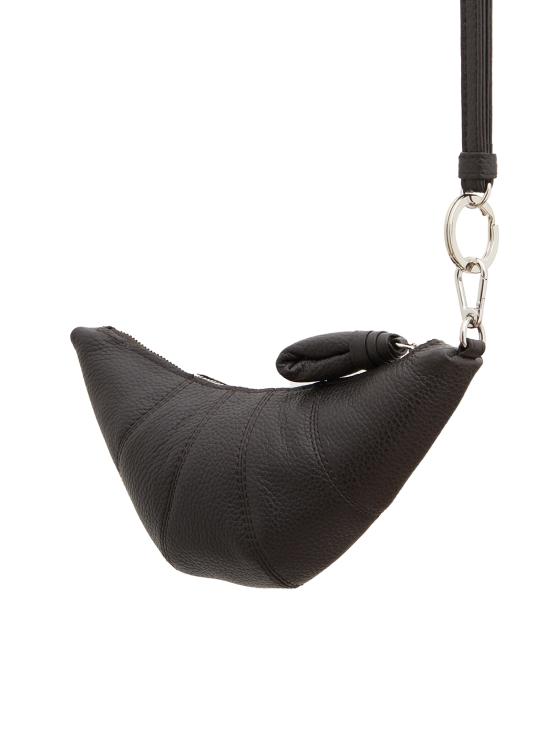 26SS 르메르 소프트 그레인드 레더 크로스바디 크루아상 코인 퍼스 NSL0054LL0018BR490 Brown - LEMAIRE