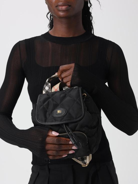 26FW 버버리 미니 홀스슈 백 8118748 BLACK DOM - BURBERRY
