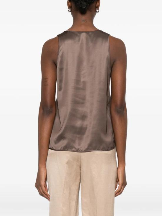 26SS 페세리코 민소매 티셔츠 A08481 06638052 Brown - PESERICO