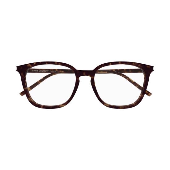 25FW 생로랑 안경 SL 783 F 002 HAVANA HAVANA TRANSPARENT