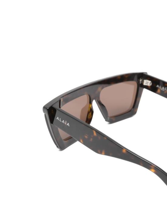 26SS 알라이아 선글라스 AA0104S 002 Marrone - ALAIA