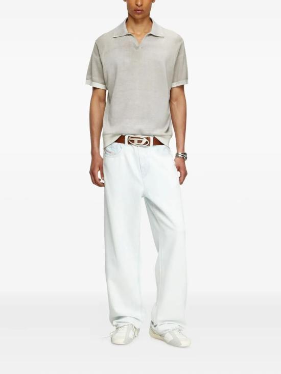 25FW 디젤 반팔 티셔츠 A181270BEAR 91L MOURNGDOVE - DIESEL