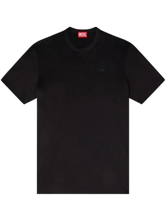 25FW 디젤 반팔 티셔츠 A166720AIJU 9XX BLACK