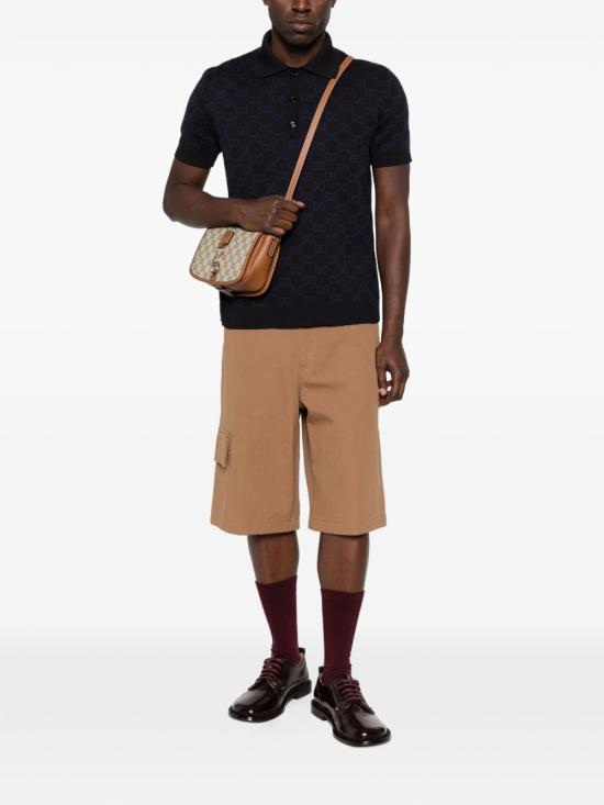 26SS 구찌 폴로 티셔츠 855058 XKFEN4588 Blue - GUCCI