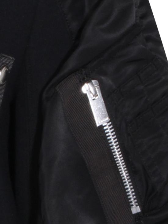 26SS 사카이 후드 티셔츠 26 08343 001 Black - SACAI