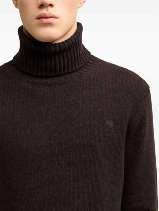  아미 터틀넥 HKS457 005 4011 Blue - AMI