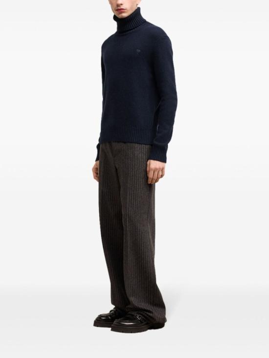  아미 터틀넥 HKS457 005 4011 Blue - AMI