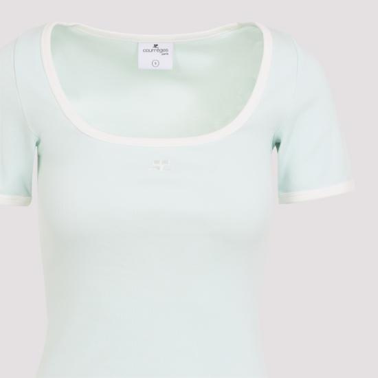 26SS 쿠레쥬 숏 원피스 126JRO776JS0203 Blue - COURREGES