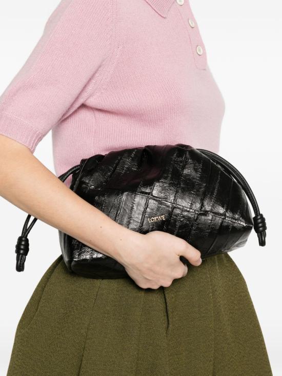 26SS 로에베 클러치/파우치 A411FCR XAO1100 Black - LOEWE