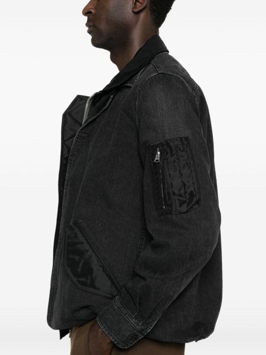 26SS 사카이 자켓 26 03928M 001 Black - SACAI